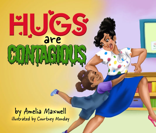 Hugs are Contagious Paper Back Children’s Book